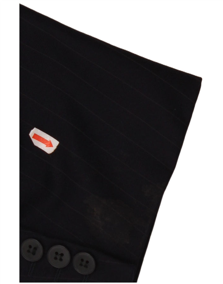 Giacca blazer doppiopetto da uomo JAEGER EU 58 4XL blu navy a righe