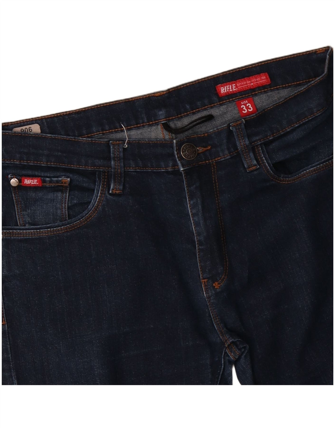 Jeans slim da uomo RIFLE W33 L28 cotone blu