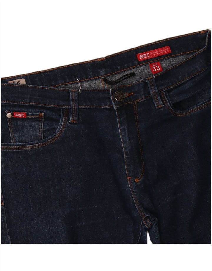 Jeans slim da uomo RIFLE W33 L28 cotone blu