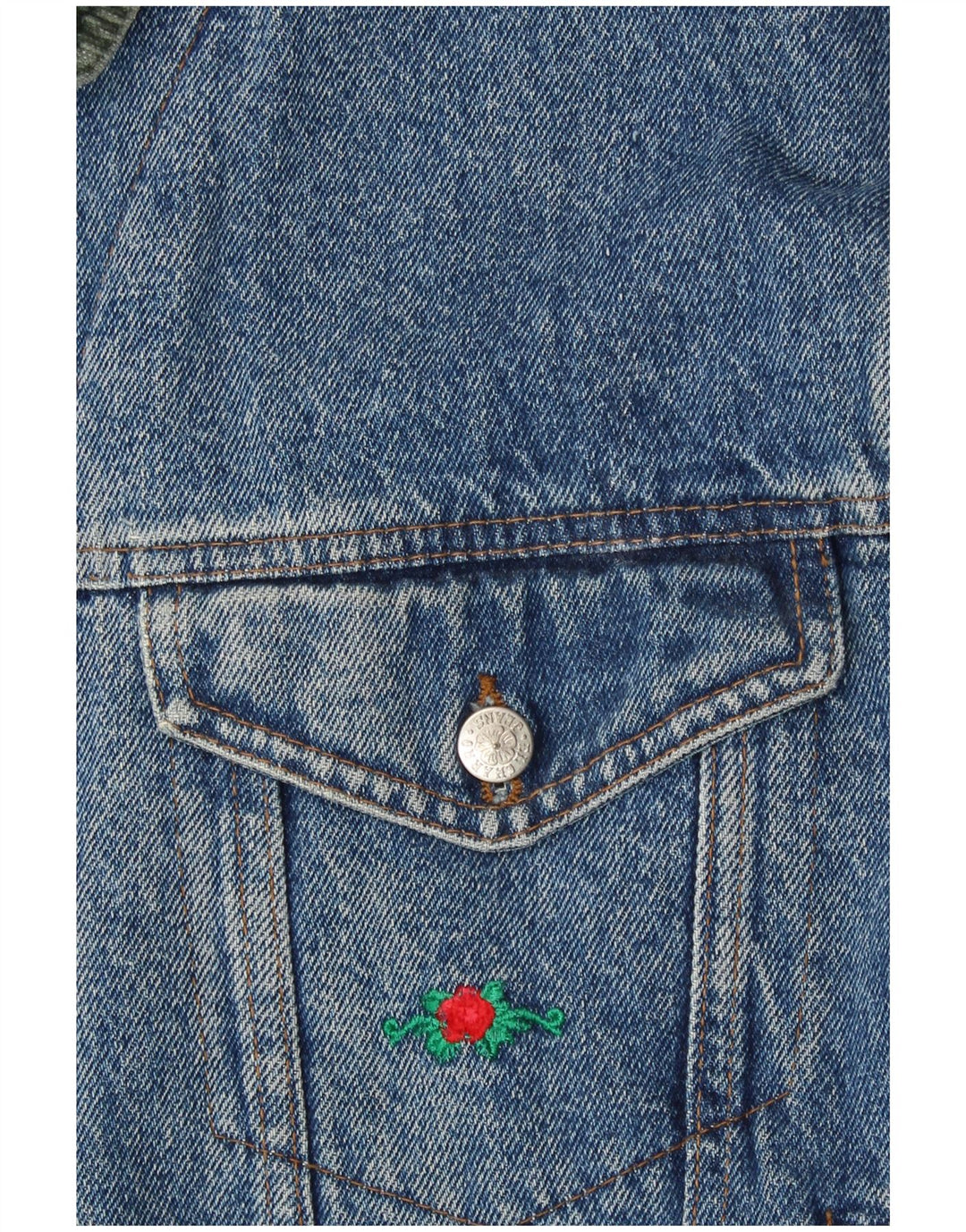 Giacca di jeans da uomo El Charro UK 40 grande blu