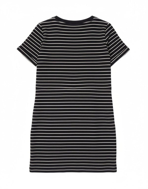 Abito t-shirt da donna Barbour UK 10 piccolo cotone a righe blu navy