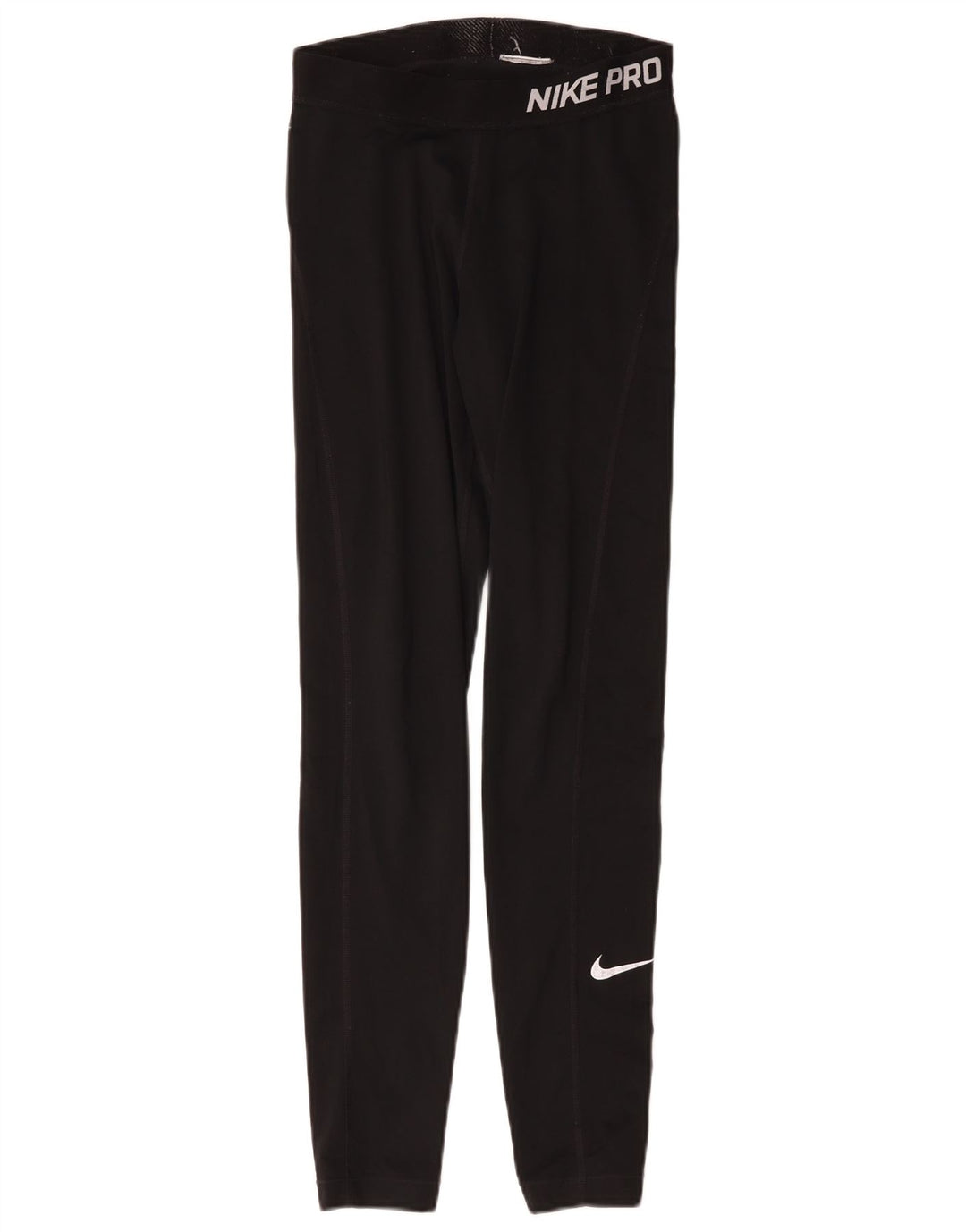 Leggings grafici Nike Dri Fit da donna UK 4 XS neri