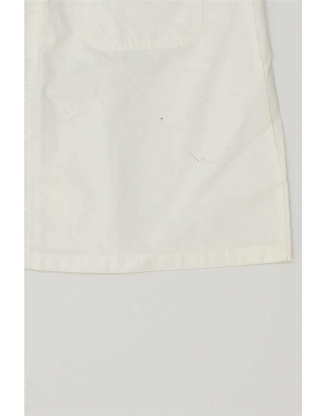 LACOSTE Womens Straight Skirt Size 38 Medium W30 White Cotton Vintage Lacoste and Second-Hand Lacoste from Messina Hembry 