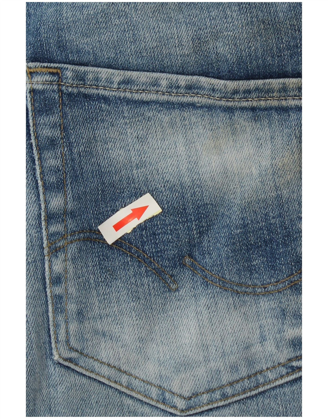 Jack & Jones Uomo GLENN Slim Jeans W30 L30 Cotone Blu