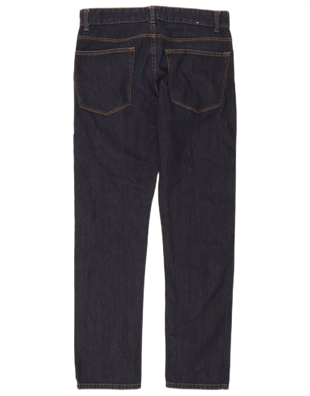 Jeans slim da uomo Benetton W31 L31 cotone blu navy