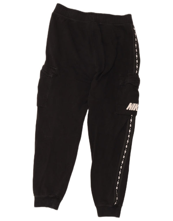 Pantaloni da tuta Nike Graphic Capri da donna, pantaloni da jogging UK 10 piccoli neri
