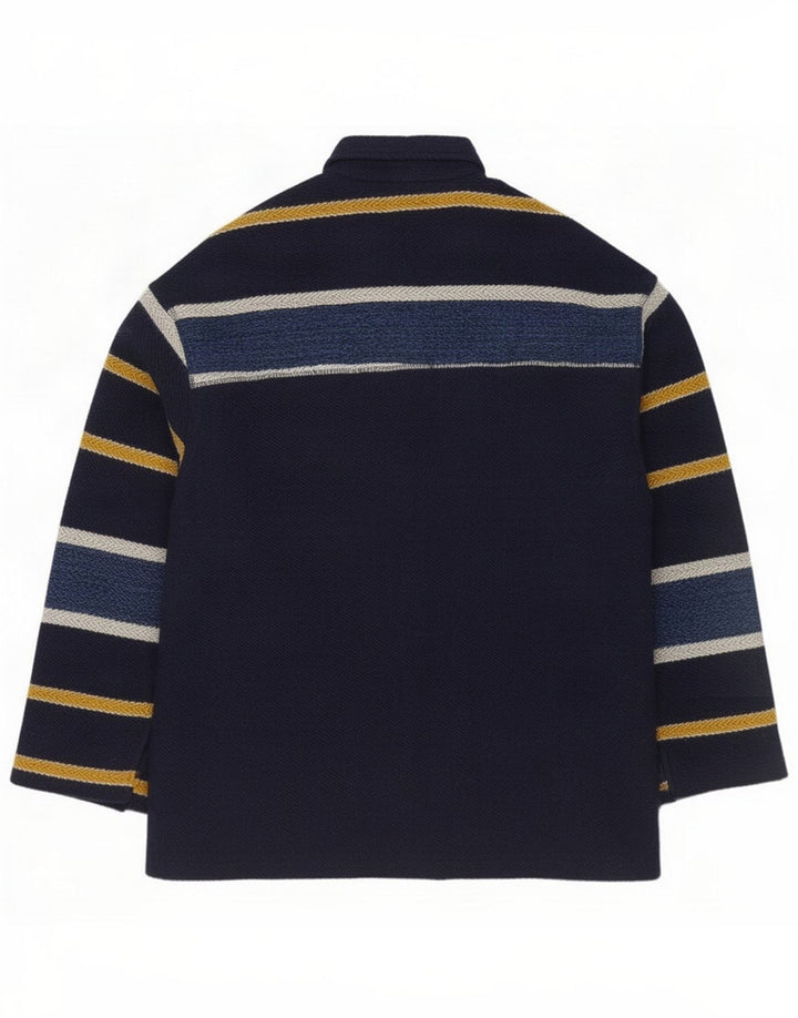 Giubbotto bomber da ragazzo Junior.D 15-16 anni a righe blu navy