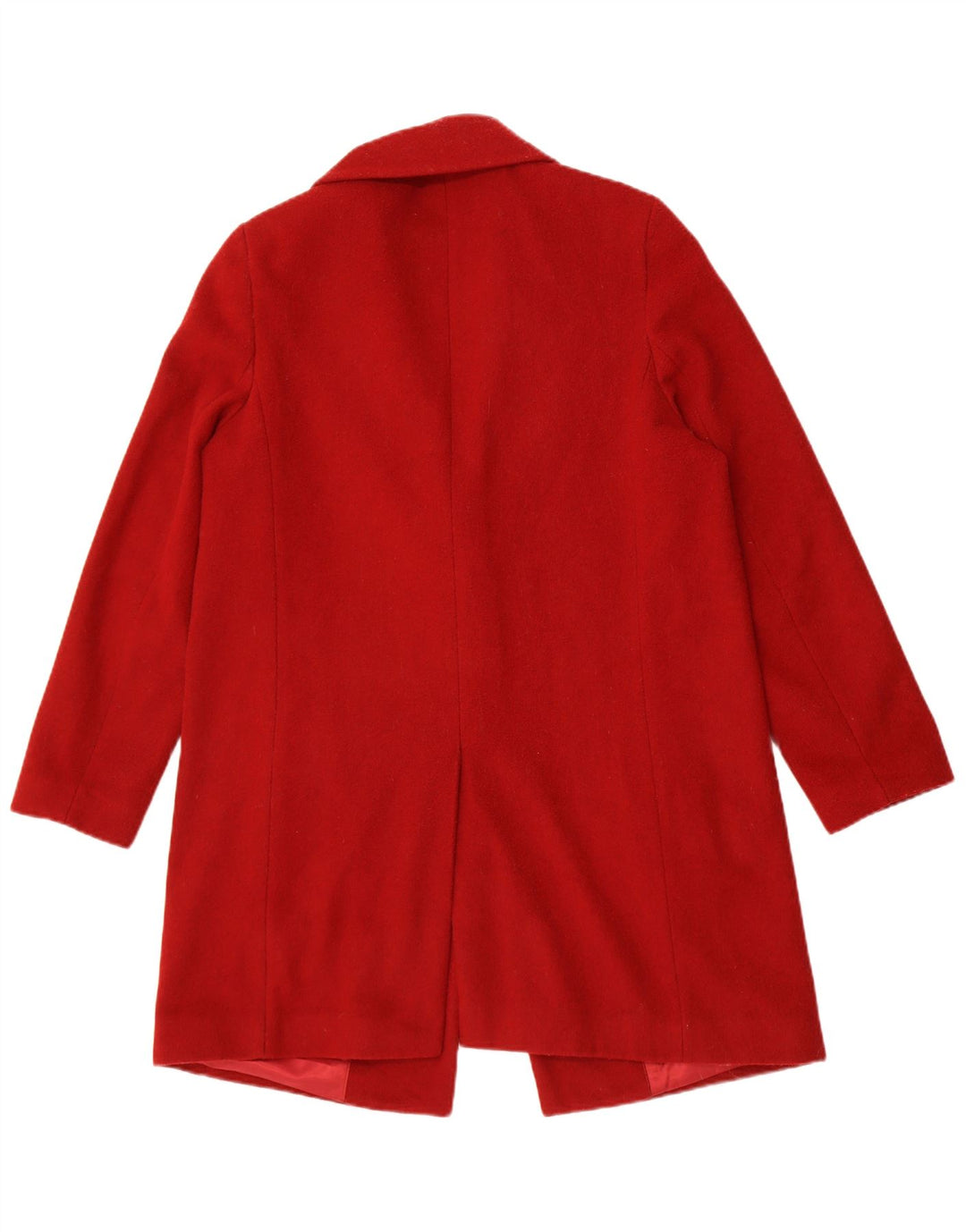Soprabito da donna Jaeger UK 12 rosso medio in lana