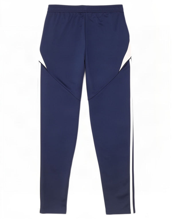 Adidas Mens Aeroready Tracksuit Trousers Medium Navy Blue Colourblock