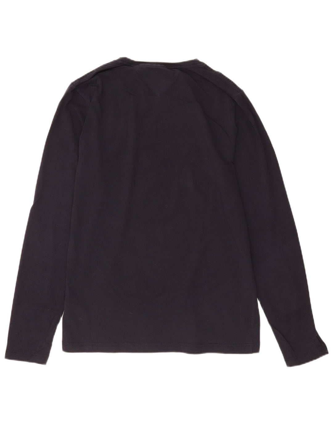 Tommy Hilfiger Uomo Extra Slim Top Manica Lunga Medio Cotone Blu Navy