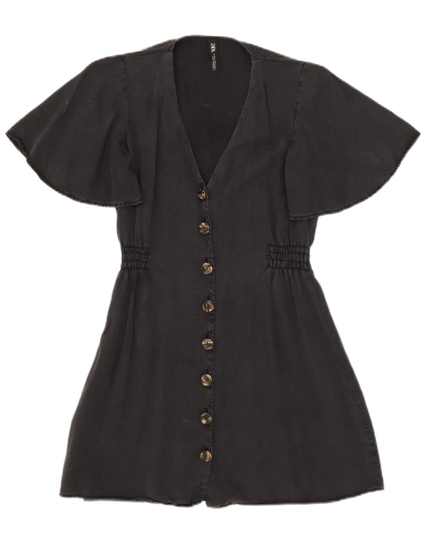 Abito camicia da donna Zara UK 6 XS Nero