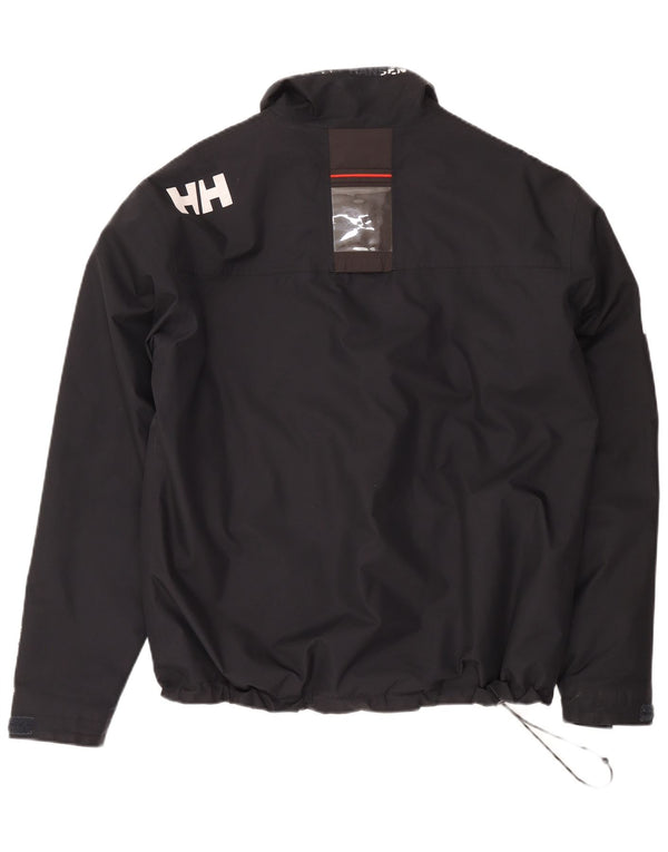 Giacca a vento grafica da uomo Helly Hansen UK 42 XL poliestere nero
