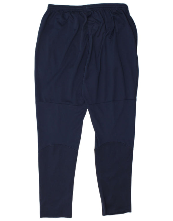 Pantaloni da tuta da uomo Nike Large in poliestere blu navy