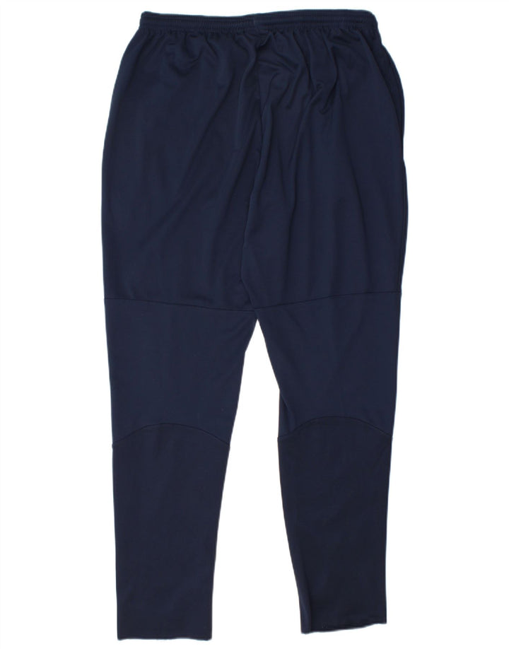 Pantaloni da tuta da uomo Nike Large in poliestere blu navy