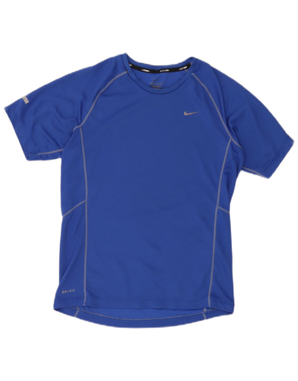 Maglietta Nike Dri Fit da uomo, piccola, blu