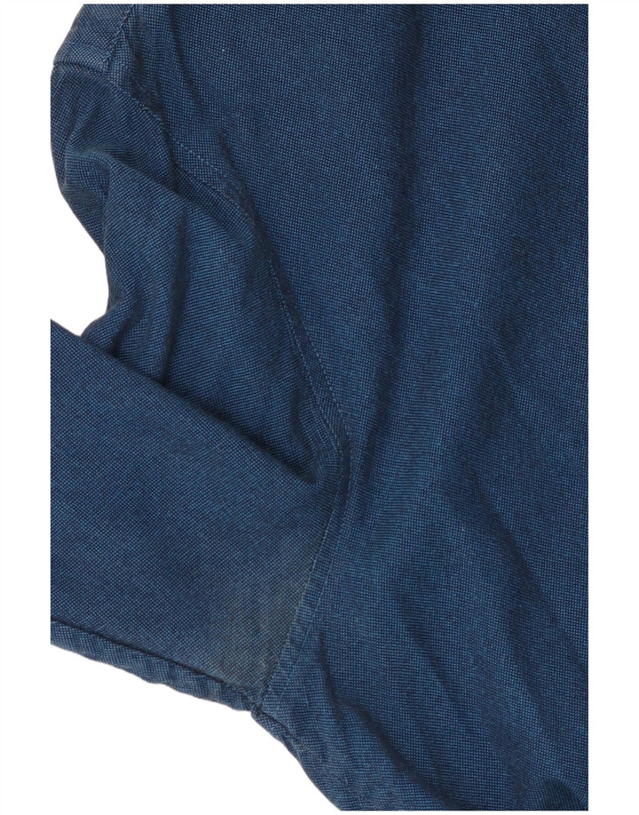Camicia da uomo Carhartt in cotone blu medio