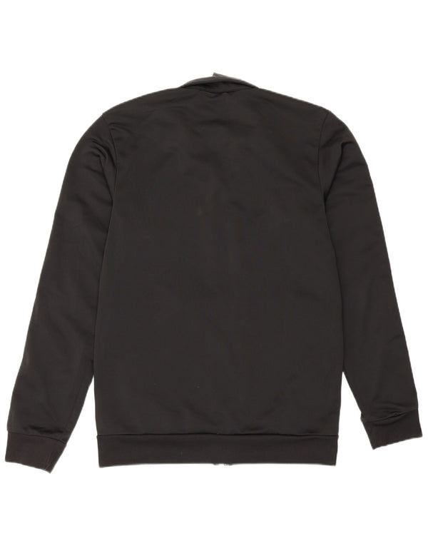 Giacca da ginnastica da uomo Adidas Small nera in poliestere