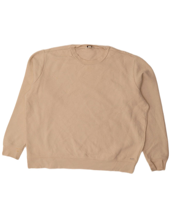 Felpa da donna Marks & Spencer Autograph Jumper UK 22 3XL Beige