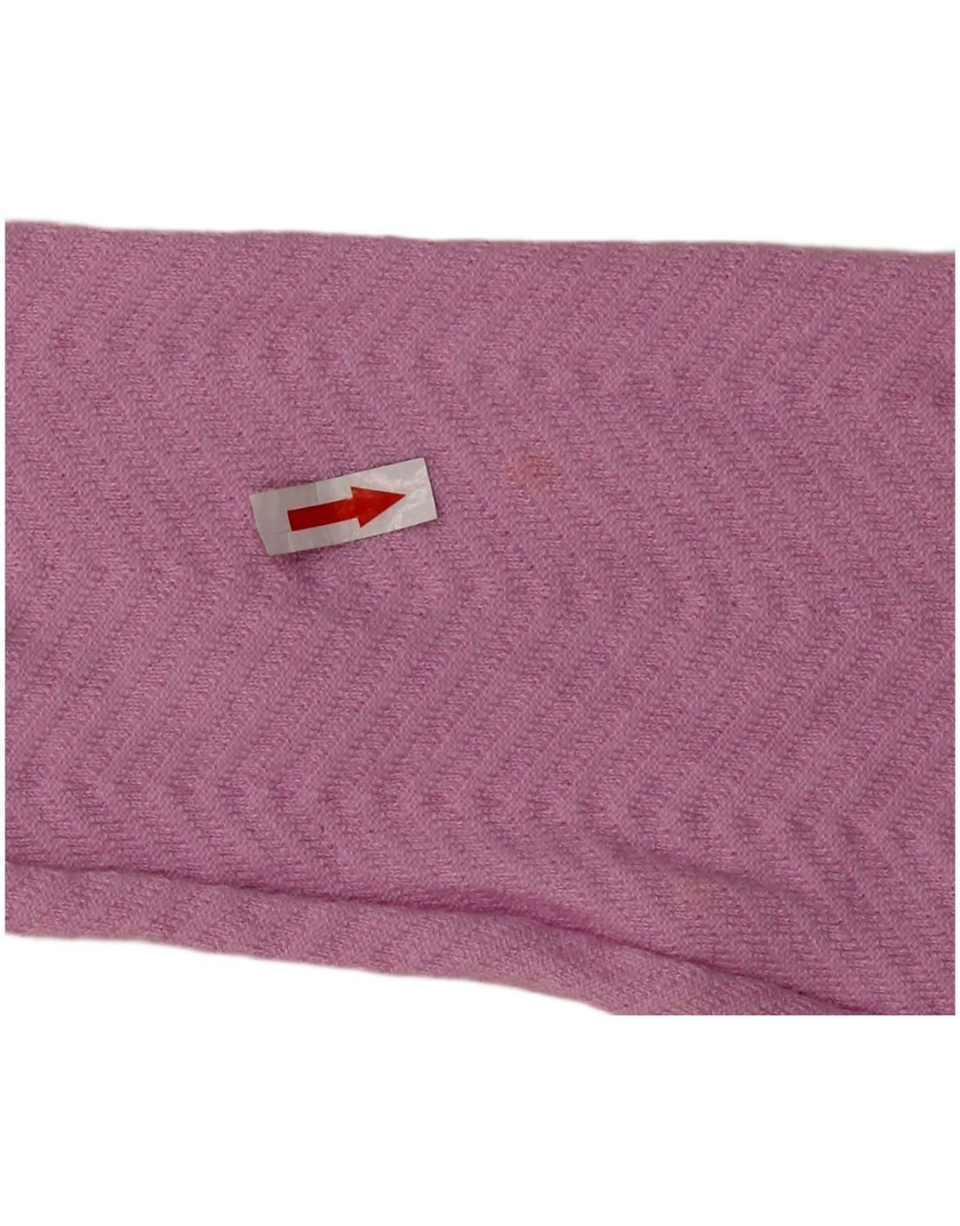 MARKS & SPENCER Maglione cardigan aperto da donna UK 10 Piccolo Chevron rosa
