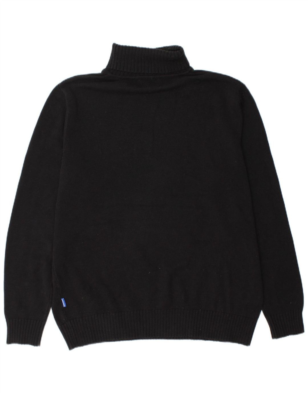 Maglione maglione collo alto da uomo Jack & Jones XL cotone nero