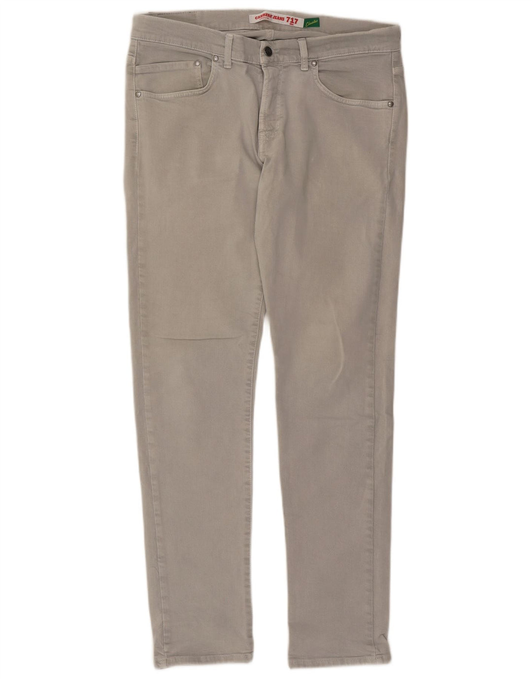 Jeans Carrera Uomo 717 Slim W36 L33 Cotone Grigio