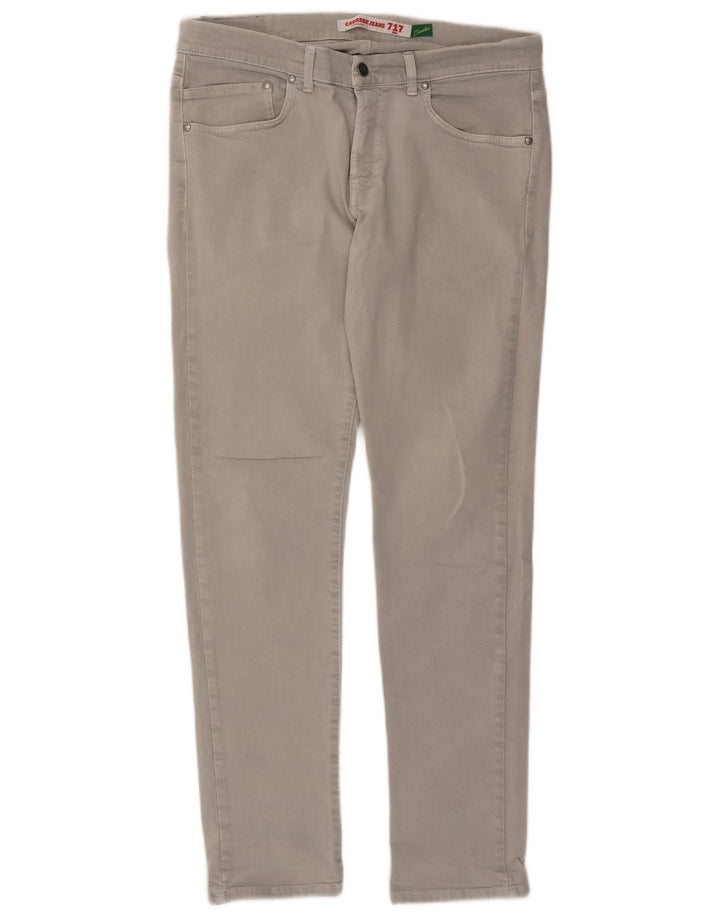Jeans Carrera Uomo 717 Slim W36 L33 Cotone Grigio