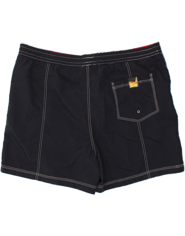 SLAM Mens Swimming Shorts 3XL  Black Nylon