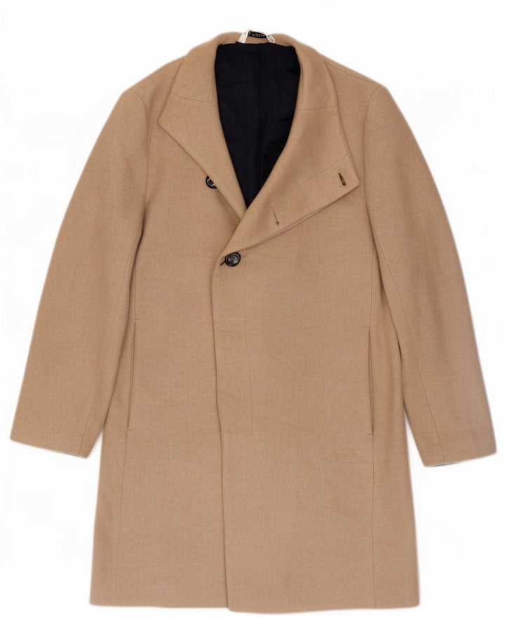Cappotto Zara da uomo UK 40 Large Beige in poliammide