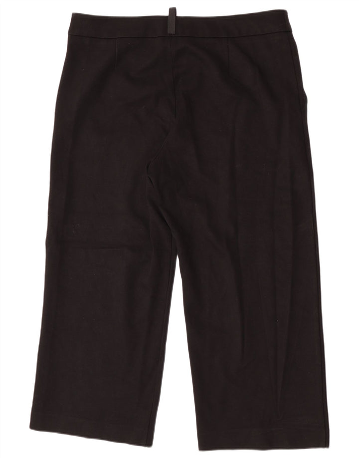 Pantaloni corti da donna Hobbs UK 14 Large W34 L25 viscosa nera