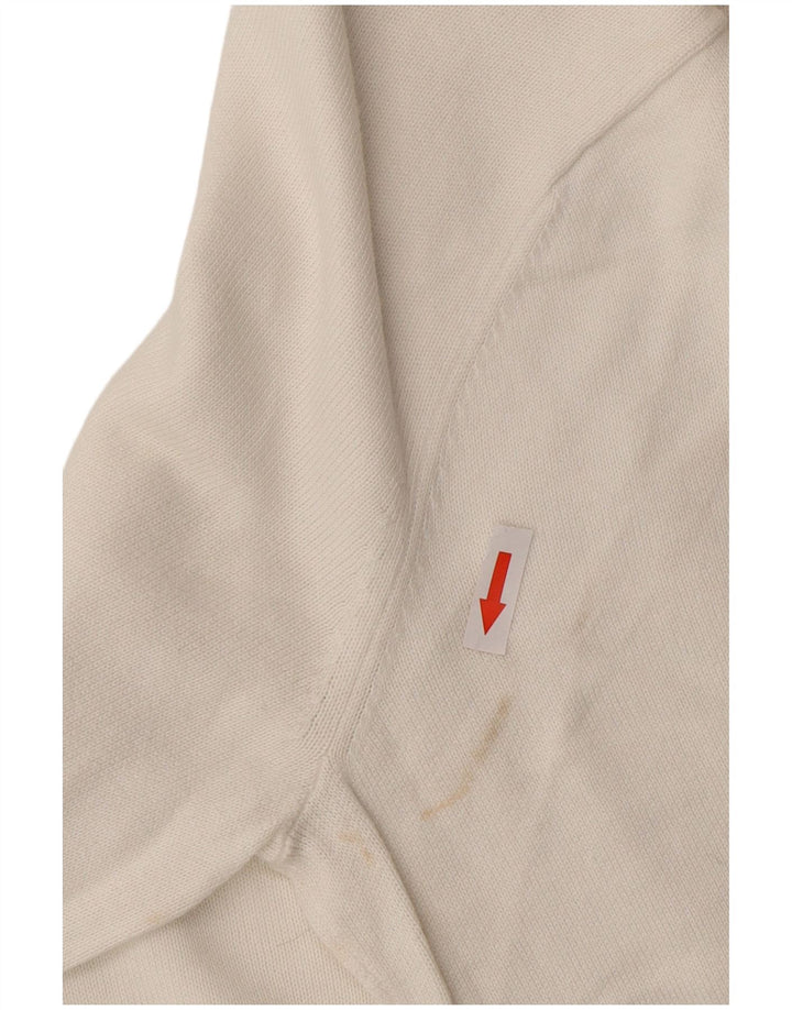 Maglione maglione girocollo da uomo Tommy Hilfiger cotone bianco medio