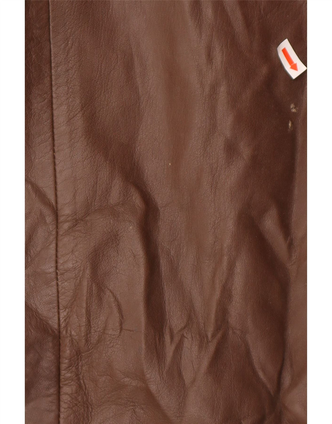 Cappotto in pelle militare da uomo Camox IT 50 grande in pelle marrone