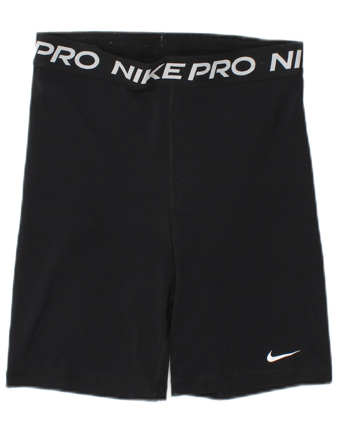 Pantaloncini sportivi NIKE Dri Fit Graphic da donna UK 8 piccoli neri