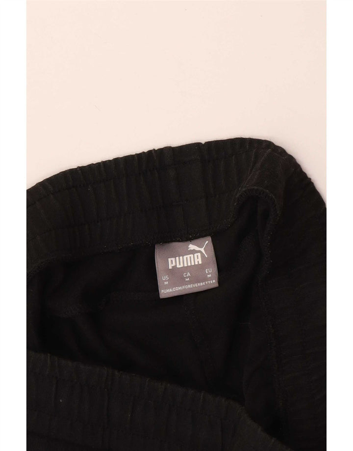 Pantaloni della tuta da donna Puma UK 12 medi neri