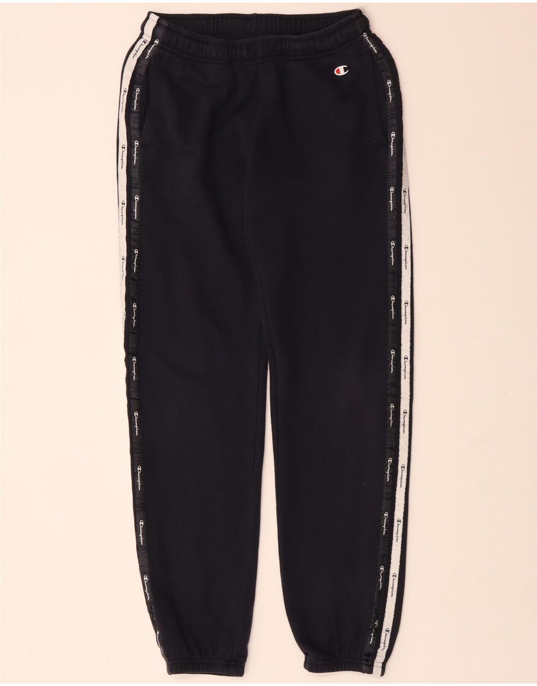 Pantaloni da tuta da ragazzo CHAMPION Joggers 11-12 anni Large Blu Navy