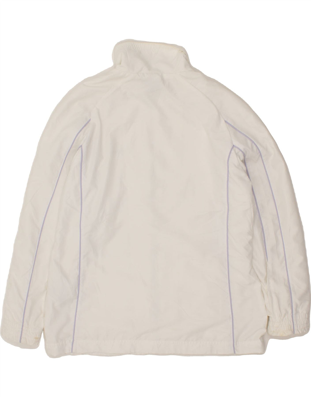 DIADORA Womens Tracksuit Top Jacket UK 16 Large White Polyester Vintage Diadora and Second-Hand Diadora from Messina Hembry 