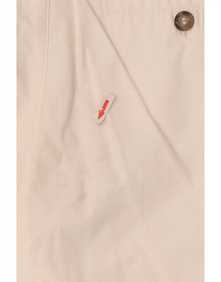 Pantaloncini chino Slam da uomo su misura IT 48 medio W32 cotone bianco