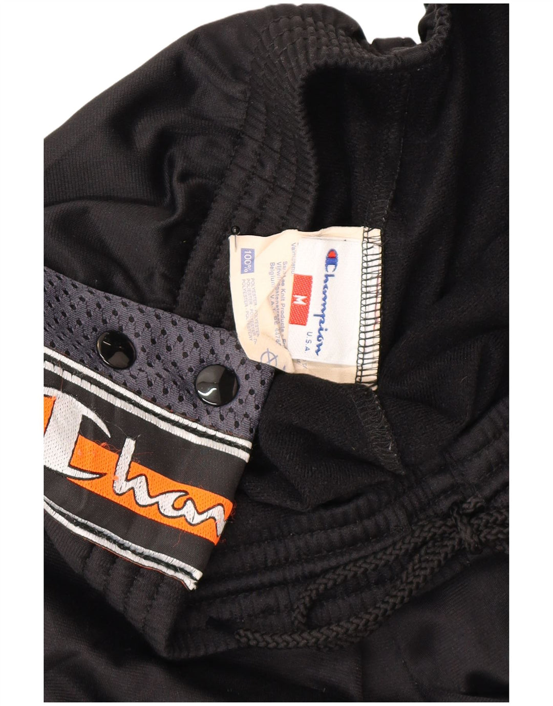 Pantaloni da tuta con grafica Champion da uomo, colore nero medio