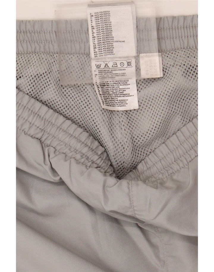 Pantaloni della tuta Adidas Climacool da donna in poliestere grigio medio