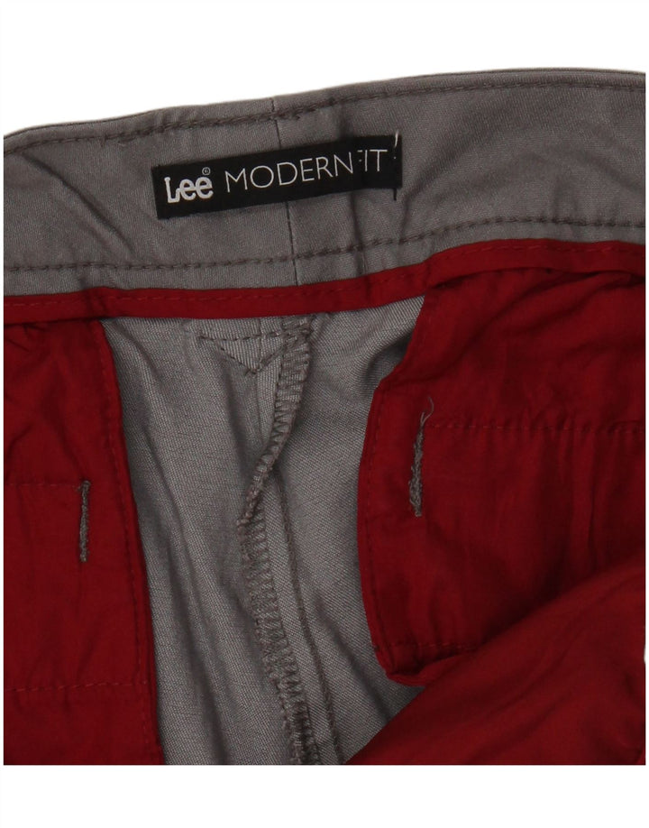 Pantaloni chino dritti Lee Modern Fit da donna W34 L27 Grigi