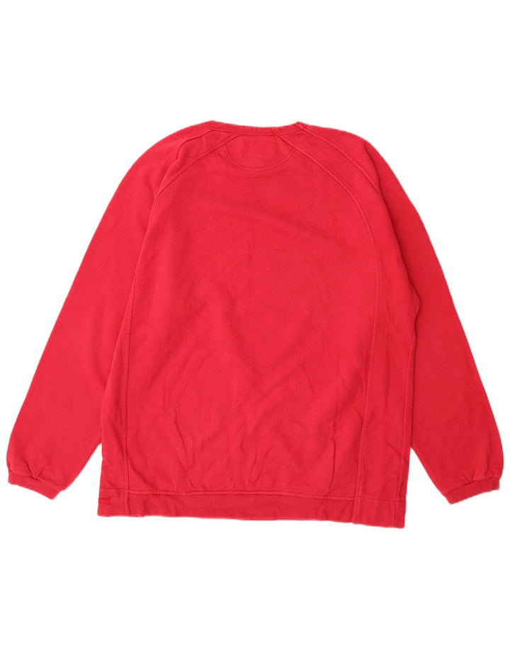 Felpa grafica da uomo Champion Jumper XL in cotone rosa