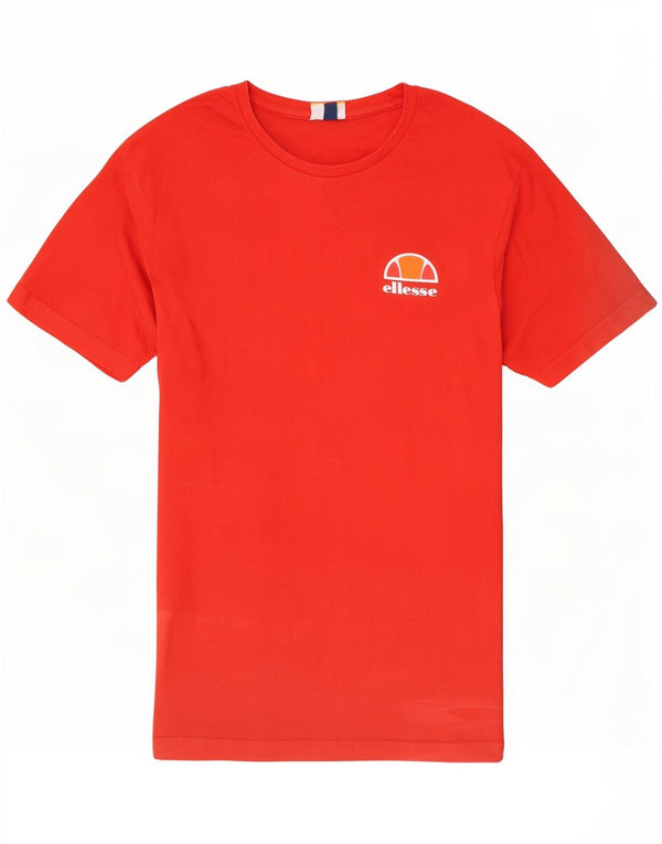 T-shirt da uomo Ellesse Top XS arancione in cotone