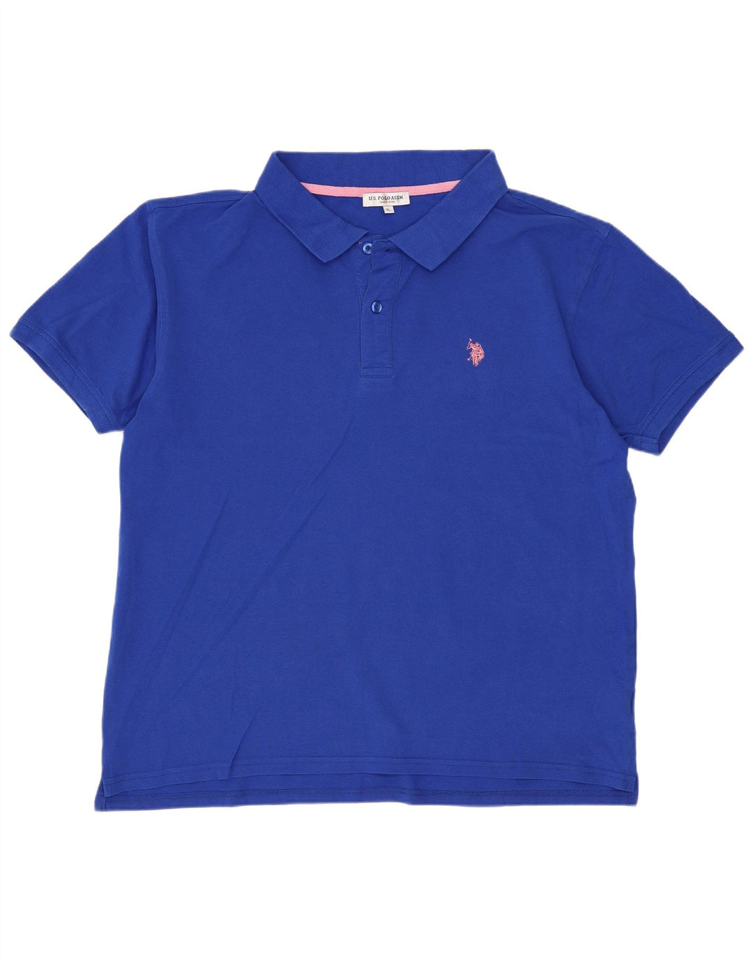 Polo Assn. Camicia da uomo XL in cotone blu