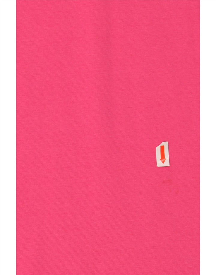 Abito Tubino ZARA Donna UK 12 Cotone Rosa Medio