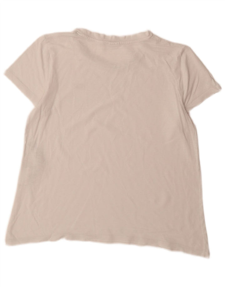 T-shirt da donna Levi's Top UK 14 cotone bianco medio