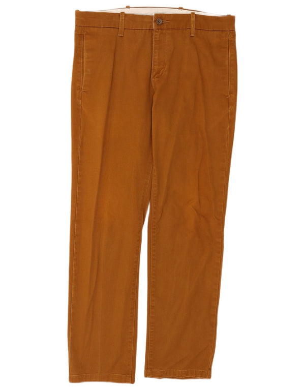 Pantaloni chino dritti da uomo Levi's W30 L30 in cotone marrone