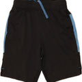 RUSSELL ATHLETIC Boys Sport Shorts 10-11 Years Large Black Polyester Vintage Russell Athletic and Second-Hand Russell Athletic from Messina Hembry 