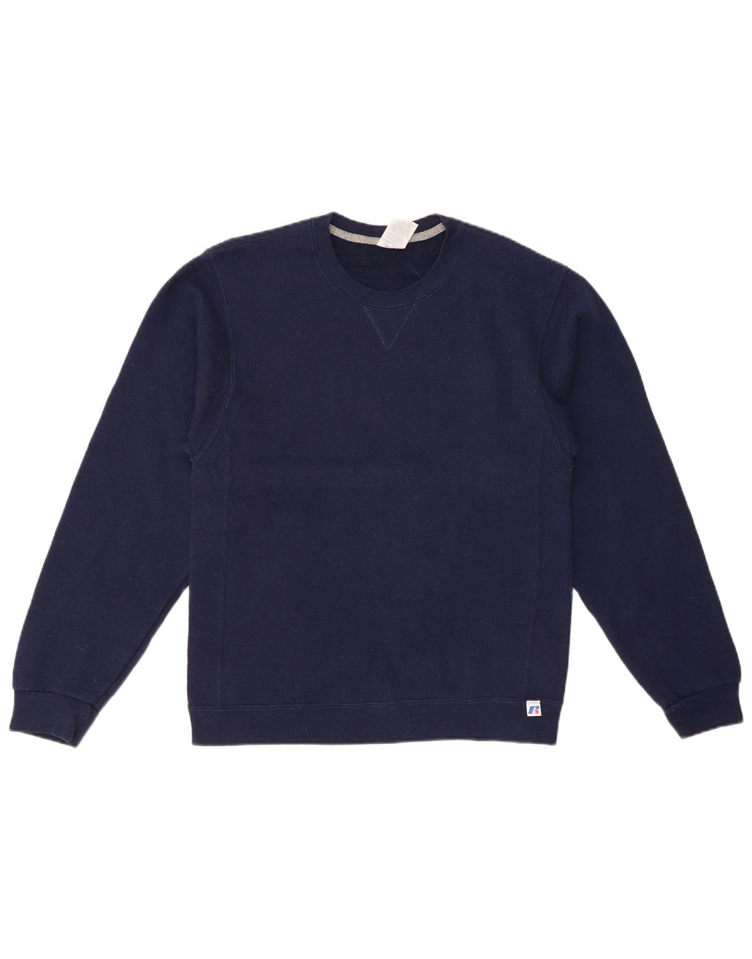 RUSSELL ATHLETIC Felpa da uomo Maglione piccolo in cotone blu navy