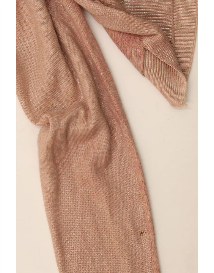 Maglione maglione con scollo a barca da donna Zara UK 14 Beige medio