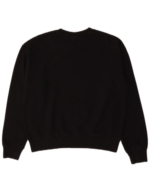 Felpa grafica da donna Champion Jumper UK 18 XL cotone nero