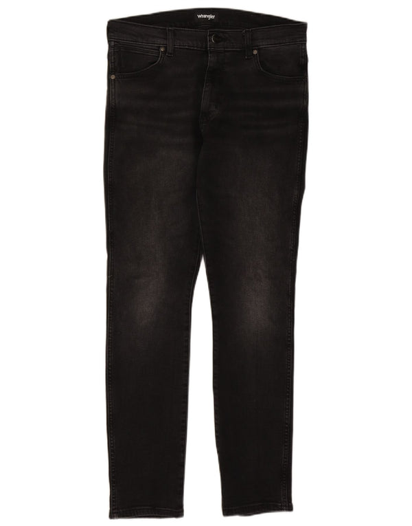 Jeans Wrangler Larston Slim da uomo W32 L32 cotone nero
